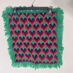 Vintage Handmade Woven Tapestry Art  Decor